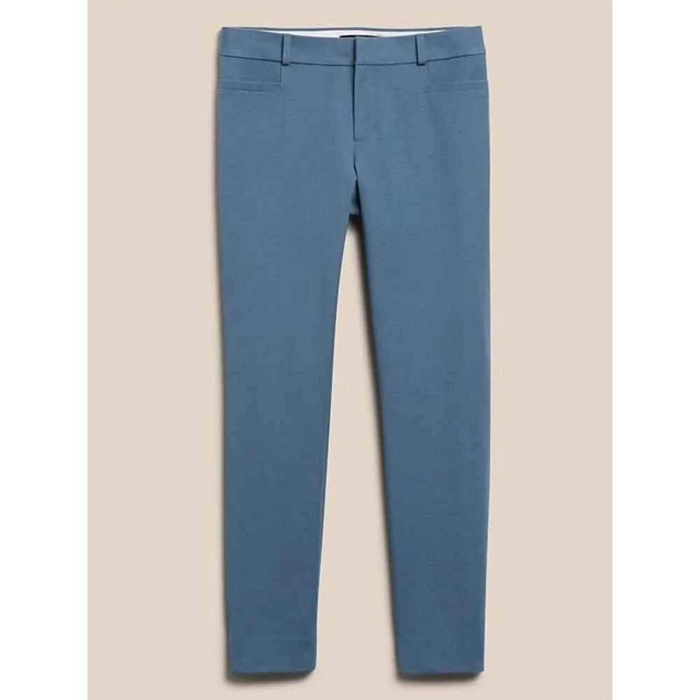 Banana Republic Mid-Rise Skinny Modern Sloan Pant size 8 Navy - Picture 6 of 6